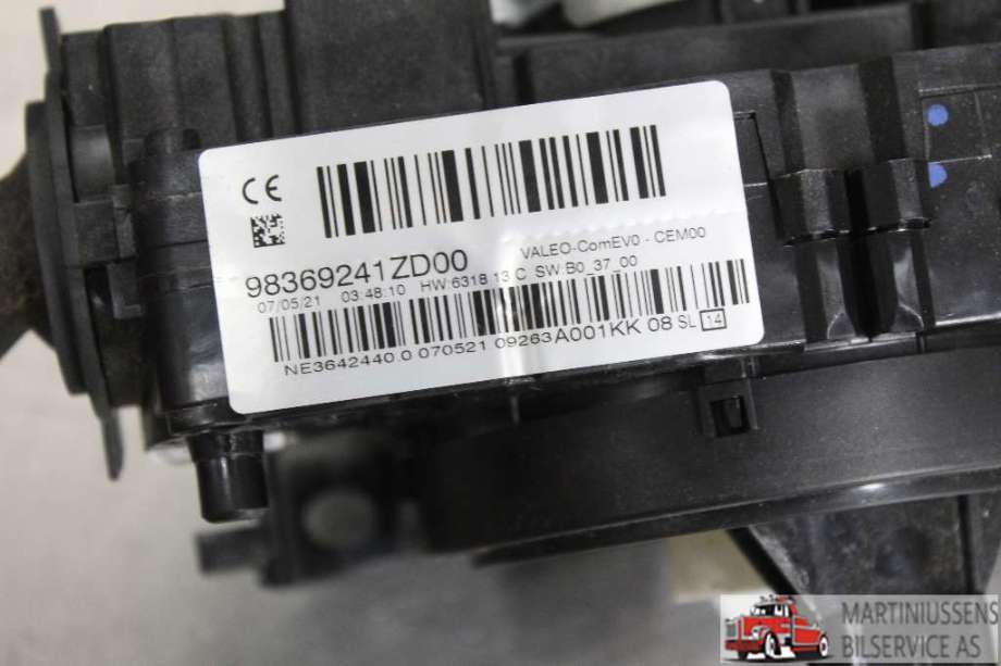 Bryter combi til Peugeot 2008 2019-->> (Type II)  (PEUGEOT||98369241ZD00)