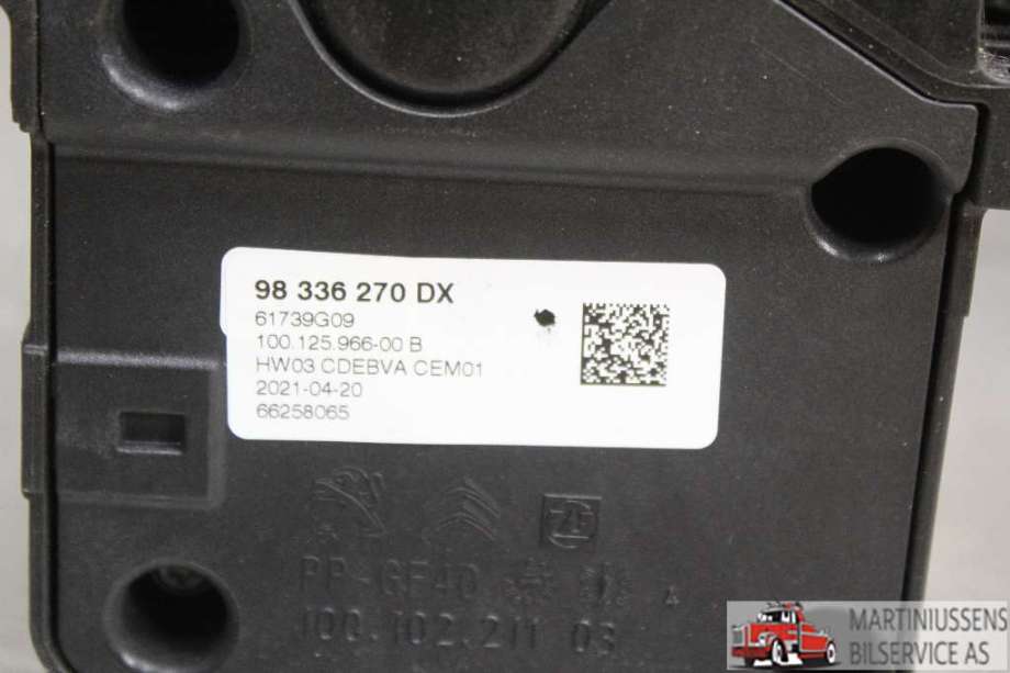 Girstang/girvelger automat til Peugeot 2008 2019-->> (Type II)  (PEUGEOT||98336270 DX)