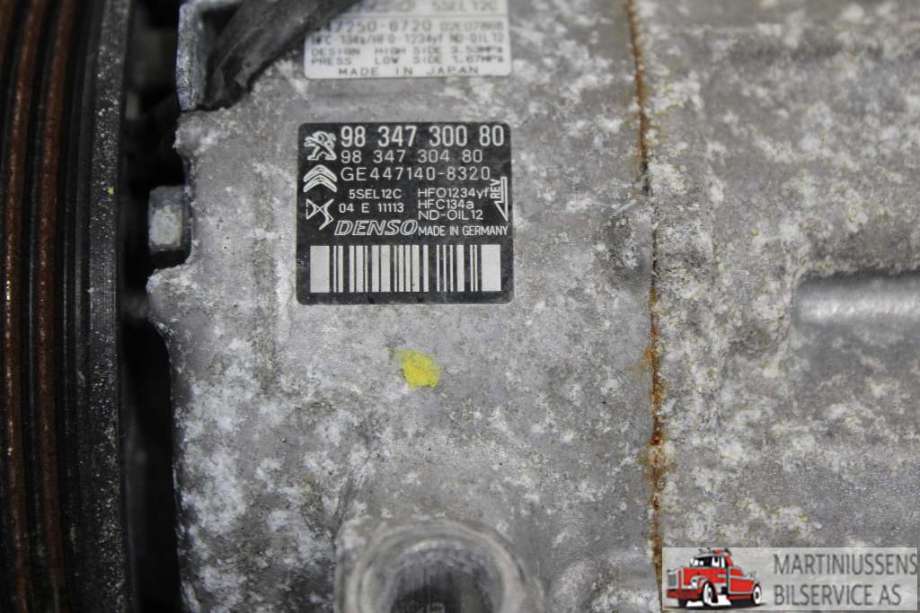 Aircondition kompressor til Peugeot 2008 2019-->> (Type II)  (PEUGEOT||9834730080)