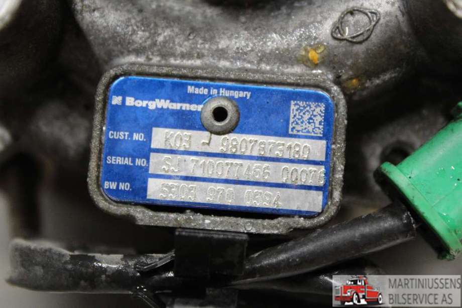 Turbo til Ford Mondeo 2014-2019 (Type V, Fase 1)  (FORD||5303 970 0394)
