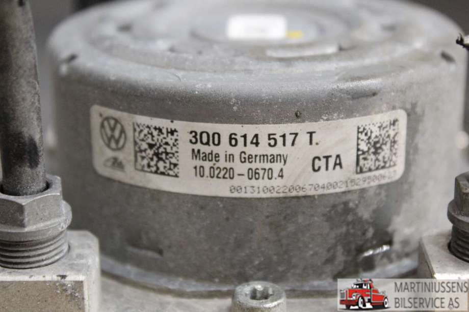 ABS sentral til Škoda Octavia 2013-2016 (Type III, Fase 1)  (SKODA||3Q0 614 517 T)