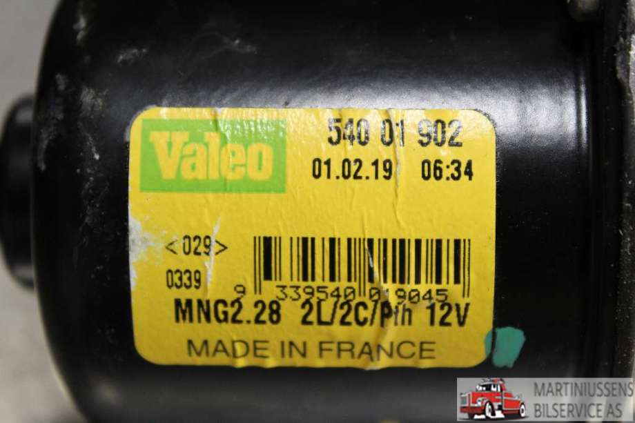 Viskermotor frontrute til Renault Kangoo 2008-2021 (Type II)  (RENAULT||540 01 902)