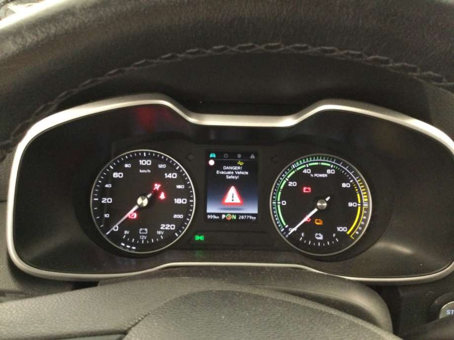 Speedometer til MG ZS EV, 2019-2021 (Type I, Fase 1)  (M.G|)
