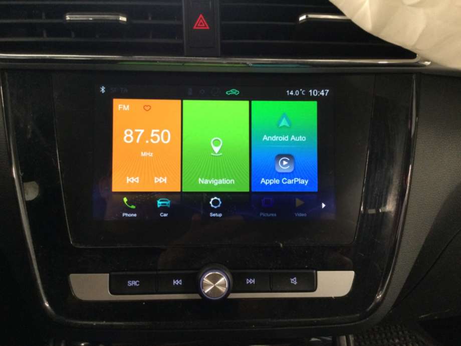 Multimedia display (MCU - Media Controller Unit) til MG ZS EV, 2019-2021 (Type I, Fase 1)  (M.G|)