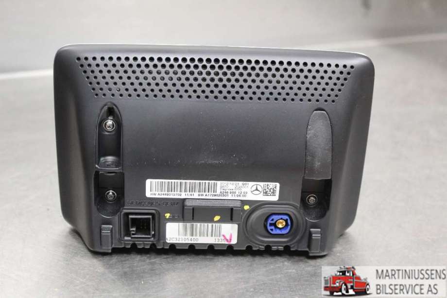 Multimedia display (MCU - Media Controller Unit) til Mercedes A-Klasse 2012-2018 (W176) (W176) (MERCEDES||A246 900 12 03)