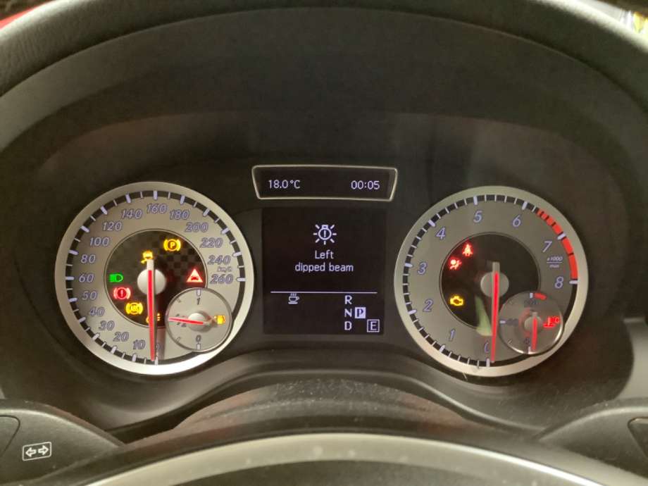 Speedometer til Mercedes A-Klasse, 2012-2018 (W176) (W176) (MERCEDES|)