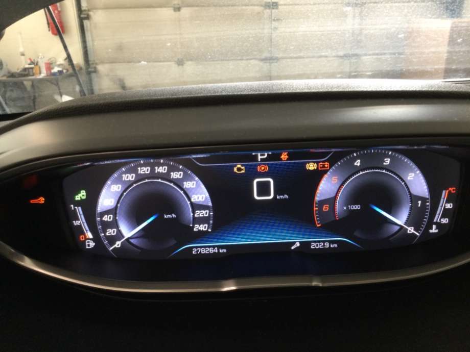 Speedometer til Peugeot 5008, 2017-->> (Type II)  (PEUGEOT|)