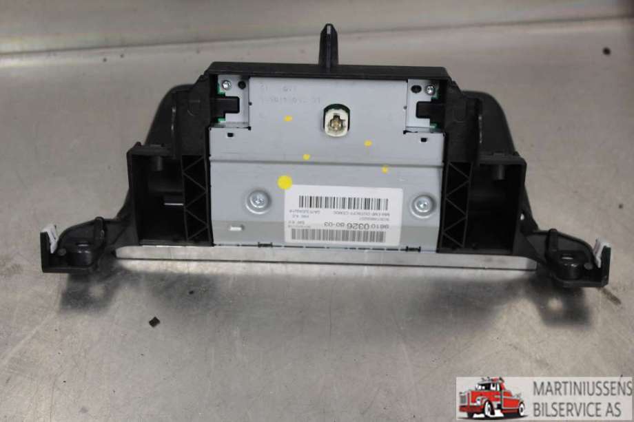 Multimedia display (MCU - Media Controller Unit) til Peugeot 5008 2017-->> (Type II)  (PEUGEOT||9810032680-03)