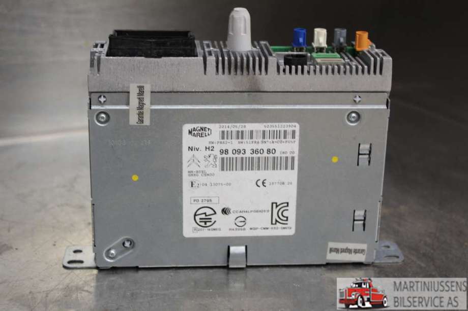 Bilstereo til Peugeot 308, 2013-2021 (Type II)  (PEUGEOT|)