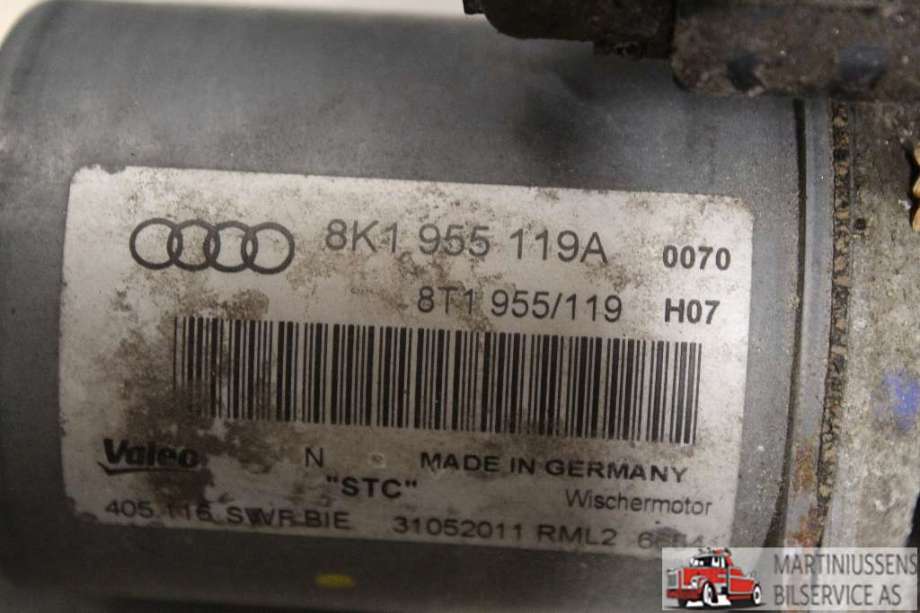 Viskeroverføring til Audi A4 2007-2014 (Type IV) (B8) (B8) (AUDI||8K1 955 119A)