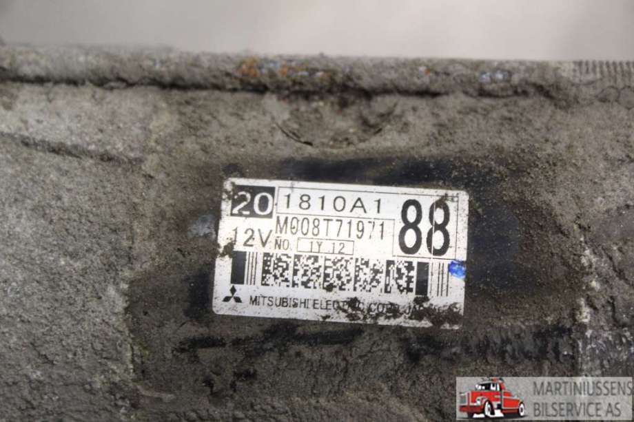 Starter diesel til Mitsubishi ASX 2010-2019  (MITSUBISHI|M008T71971|)