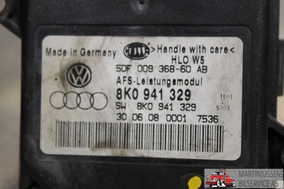 Styreenhet xenon/ballast til Audi A4 2007-2014 (Type IV) (B8) (B8) (AUDI||8K0 941 329)