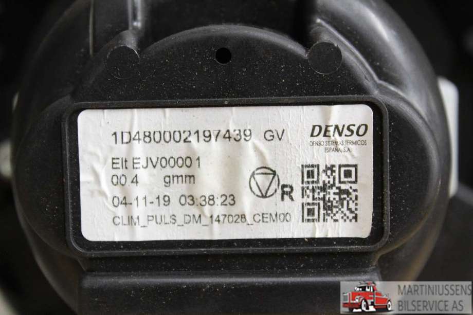 Aircondition diverse til Peugeot Partner 2019-->> (Type III)  (PEUGEOT||EJV0000 1)