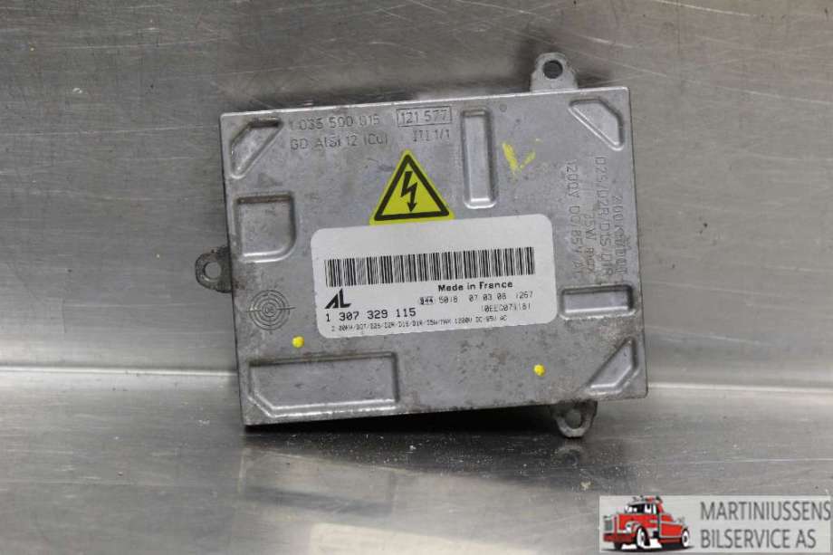 Styreenhet xenon/ballast til Audi A3, 2003-2008 (Type II, Fase 1)  (AUDI|1 307 329 115)