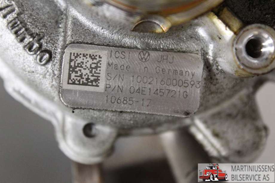 Turbo til VW Passat 2015-2019 (Fase 1) (B8) (B8) (VOLKSWAGEN|04E 145 721 G|04E145721G)