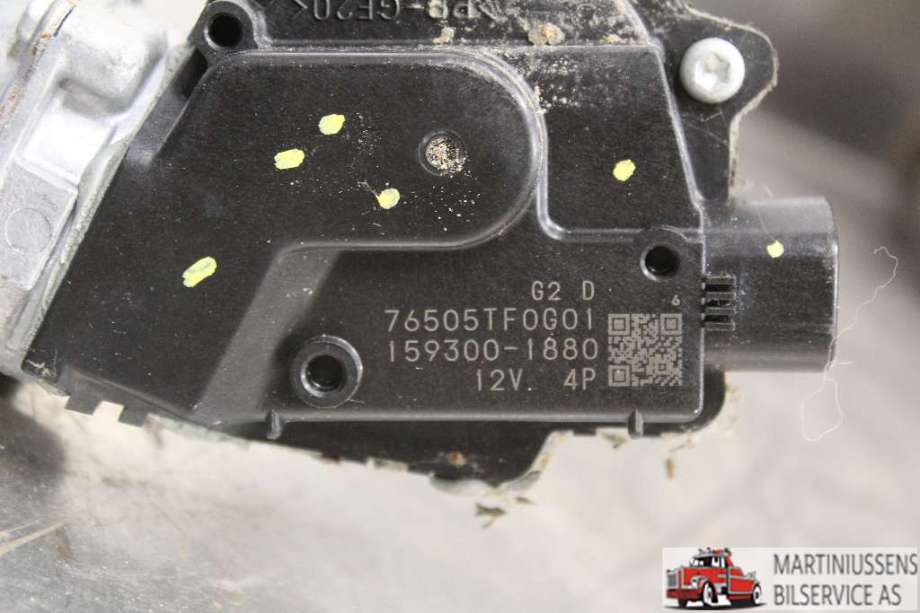 Viskermotor frontrute til Honda Jazz 2009-2015 (Type II)  (HONDA||76505TF0G01)