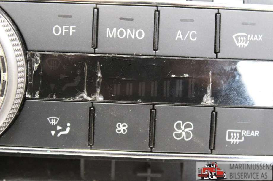 Varmeapparat betjening til Mercedes GLK 2008-2015 (X204) (X204) (MERCEDES||A 204 900 07 07)