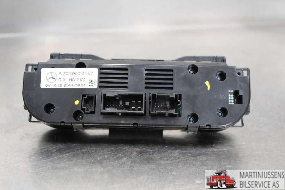 Varmeapparat betjening til Mercedes GLK 2008-2015 (X204) (X204) (MERCEDES||A 204 900 07 07)