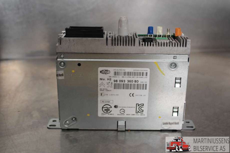 Bilstereo til Peugeot 308, 2013-2021 (Type II)  (PEUGEOT|)
