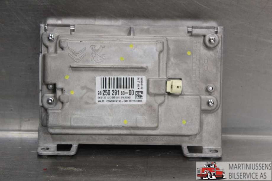 Multimedia display (MCU - Media Controller Unit) til Peugeot 2008 2013-2019 (Type I)  (PEUGEOT||98250 291 80-00)