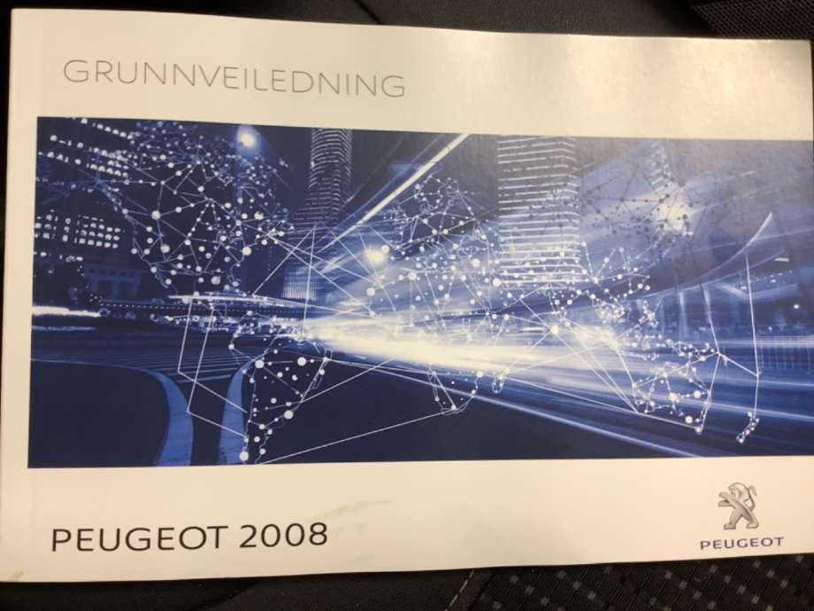 Instruksjonsbok til Peugeot 2008, 2013-2019 (Type I)  (PEUGEOT|)