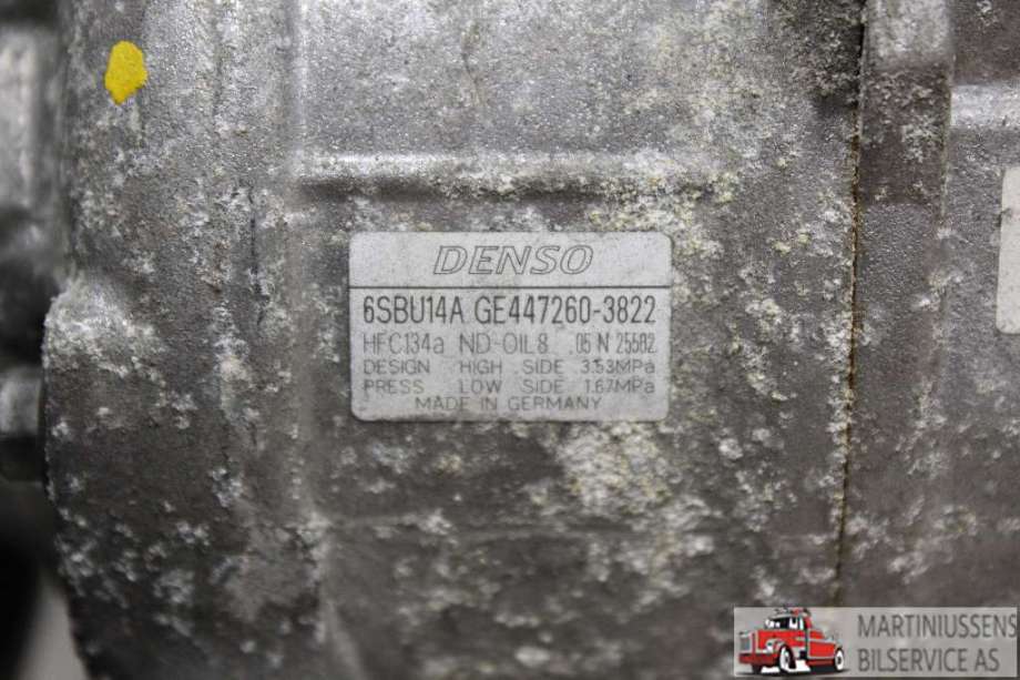 Aircondition kompressor til BMW 5-Serie 2010-2017 (F10/F11) (F10/F11) (BMW||GE447260-3822)