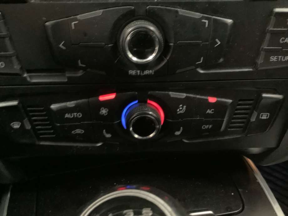 Varmeapparat betjening til Audi A4, 2007-2014 (Type IV) (B8) (B8) (AUDI|)