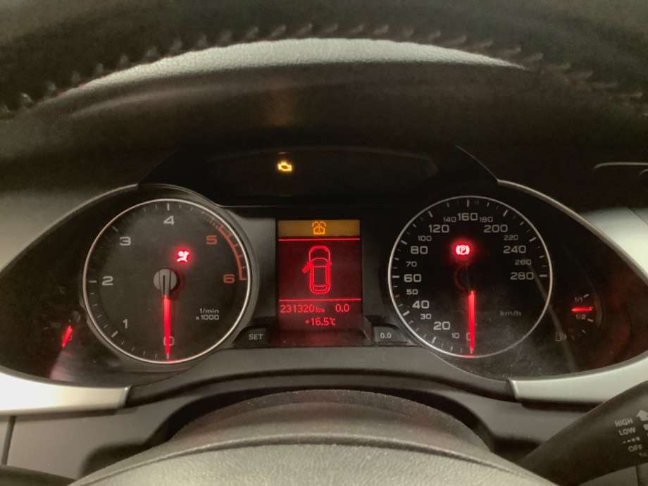 Speedometer til Audi A4, 2007-2014 (Type IV) (B8) (B8) (AUDI|)
