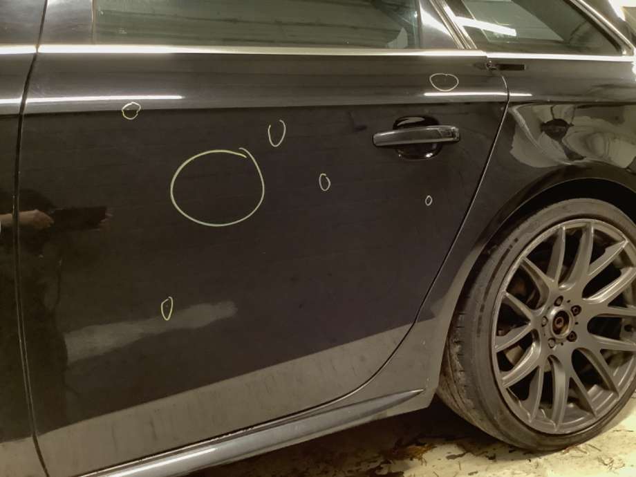 Dør venstre bak til Audi A4, 2007-2014 (Type IV) (B8) (B8) (AUDI|)