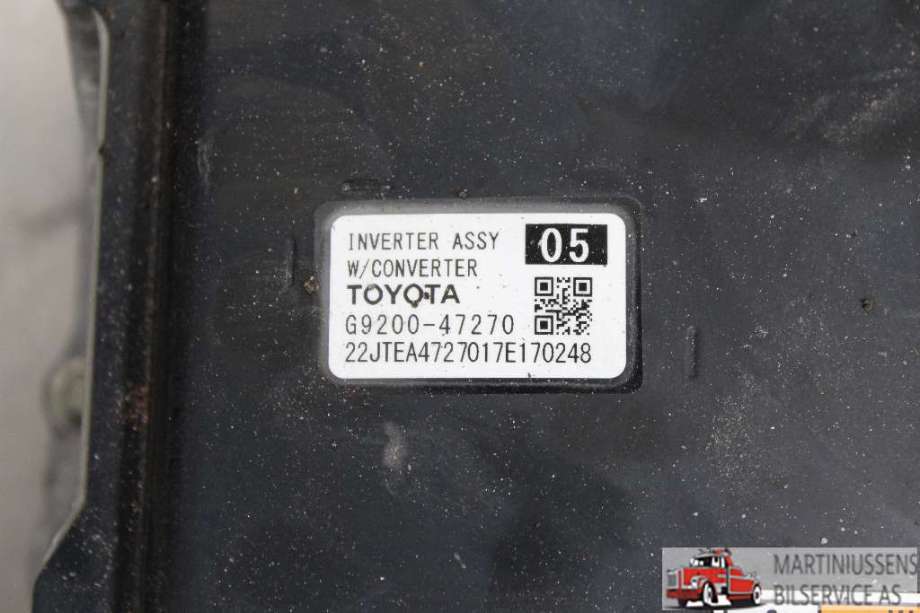 Inverter elbil til Toyota Prius 2016-2023 (Type IV) (combi) (combi) (TOYOTA||G9200-47270)