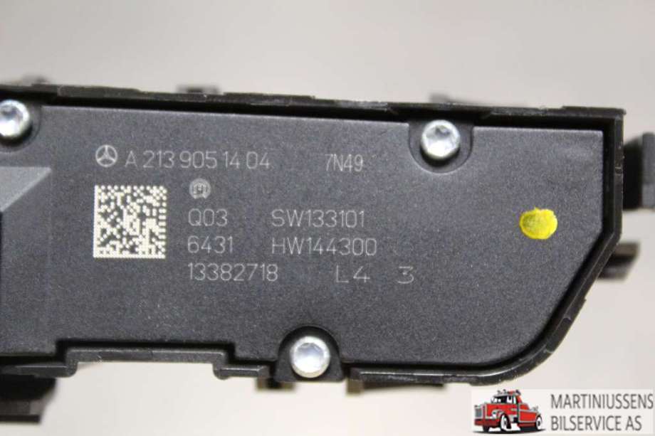 Bryter setevarme til Mercedes E-Klasse 2016-2023 (W213) (W213) (MERCEDES||A 213 905 14 04)