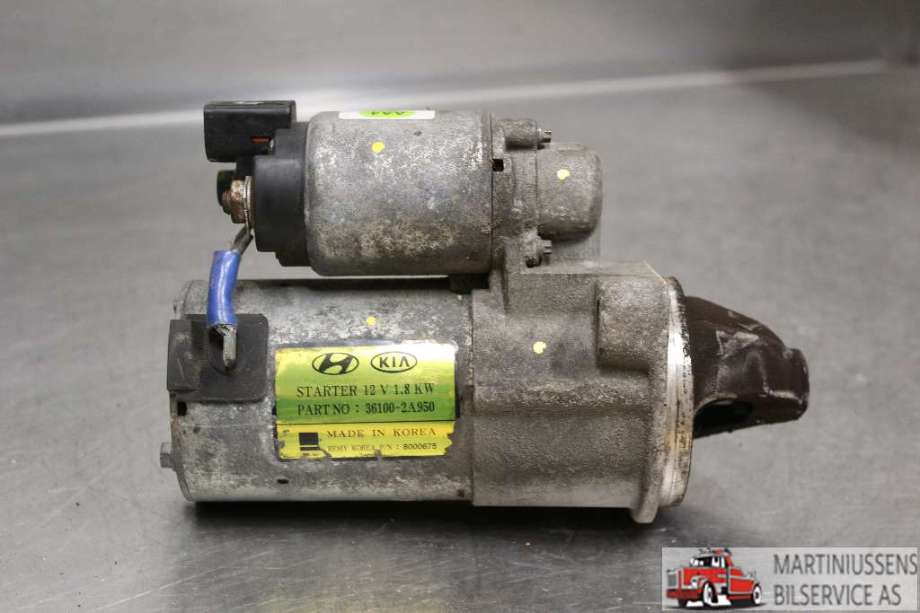 Starter diesel til Hyundai i30, 2012-2017 (Type II)  (HYUNDAI|)