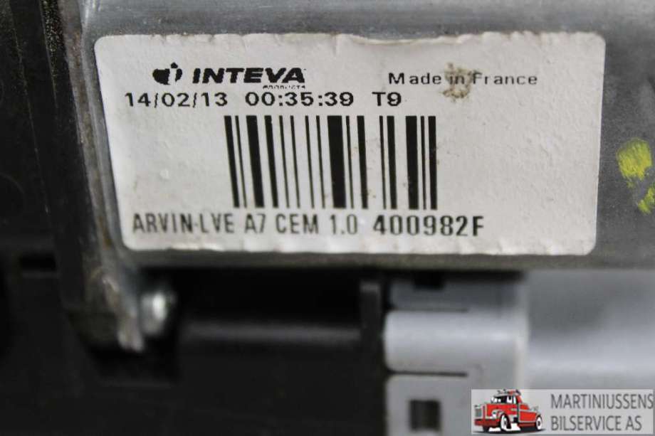 Ruteheis venstre til Citroën Jumpy 2007-2016 (Type II)  (CITROEN||400982F)