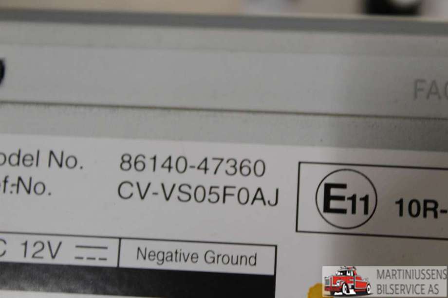 Multimedia display (MCU - Media Controller Unit) til Toyota Prius 2016-2023 (Type IV) (combi) (combi) (TOYOTA||86140-47360)