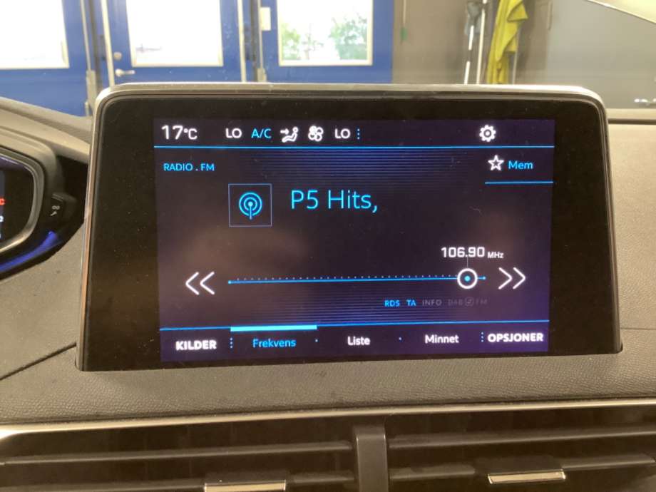 Multimedia display (MCU - Media Controller Unit) til Peugeot 5008, 2017-->> (Type II)  (PEUGEOT|)