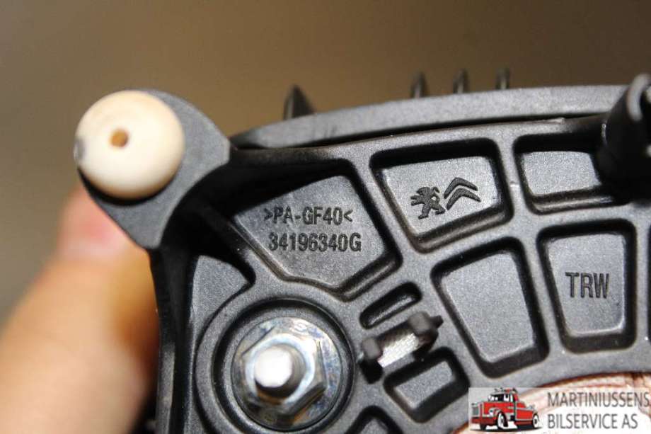 Airbag rattpute til Peugeot 5008 2017-->> (Type II)  (PEUGEOT||34196340G)
