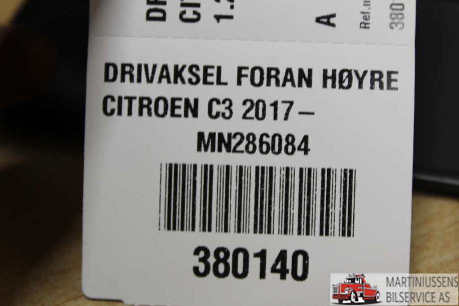 Girkasse manuell til Citroën C3, 2016-->> (Type III)  (CITROEN|)