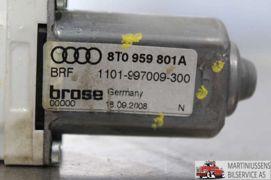 Ruteheis venstre foran til Audi A5 2007-2016 (Type I)  (AUDI|8T0.959.801A|)