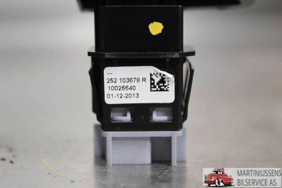Bryter diverse til Renault Captur 2013-2020 (Type I)  (RENAULT||252 103678 R)