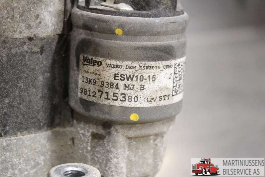 Starter til Citroën C3 2016-->> (Type III)  (CITROEN||9812715380)