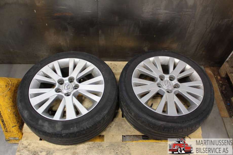 Hjulsett aluminium sommer til Mazda 6 2010-2013 (Type II, Fase 2)  (MAZDA||215/50-17)