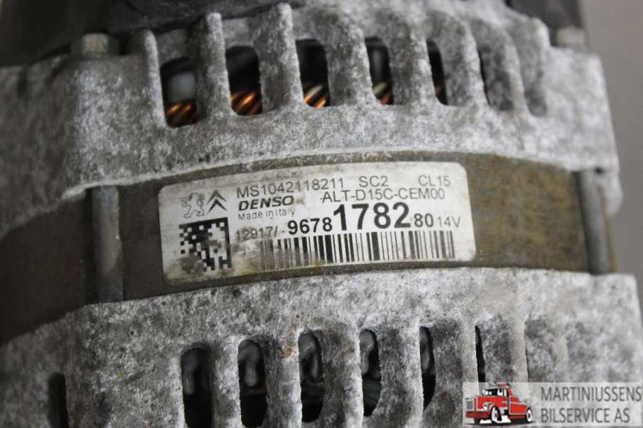Dynamo til Peugeot 3008 2016-->> (Type II)  (PEUGEOT||9678178280)