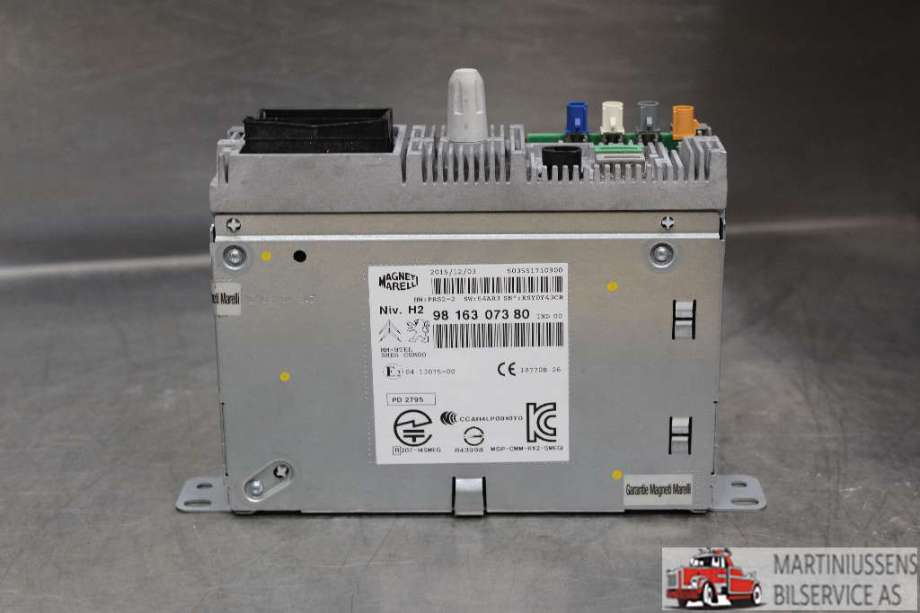 Bilstereo til Peugeot 308, 2013-2021 (Type II)  (PEUGEOT|)