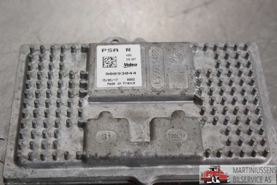 Styreenhet xenon/ballast til Peugeot 3008, 2016-->> (Type II)  (PEUGEOT|90093044)