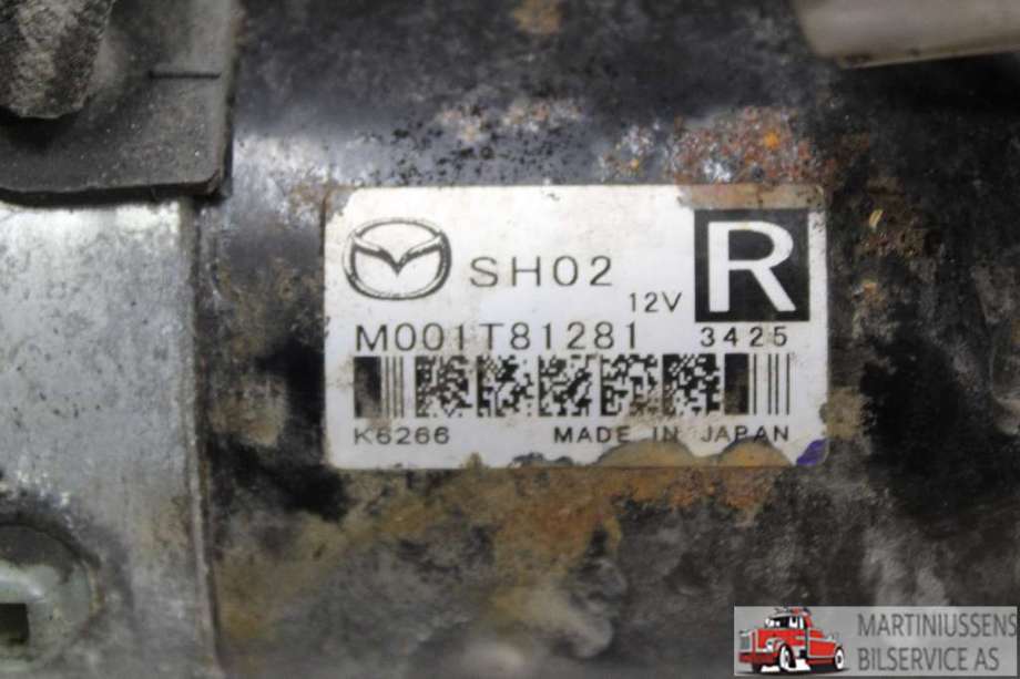 Starter diesel til Mazda CX-5 2012-2017 (Type I)  (MAZDA||M001T81281)