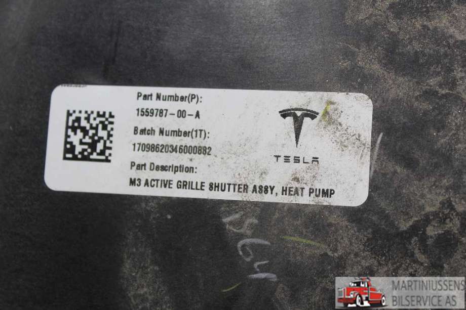 Diverse deler til Tesla Model 3 2018-2023 (Fase 1) (TESLA||1559787-00-A)