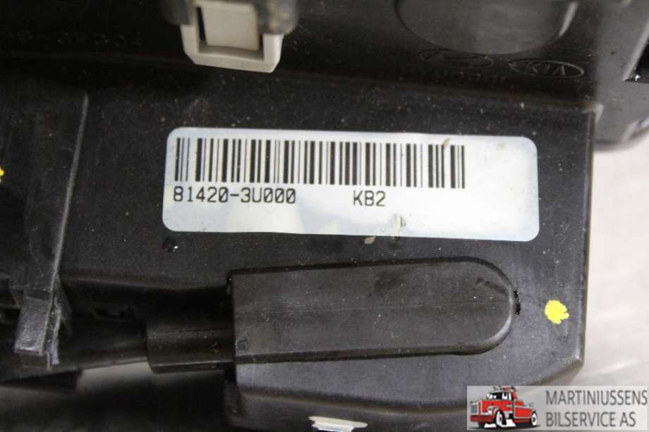 Låsekasse høyre bak til Kia Sportage 2010-2016 (Type III)  (KIA||B1420-3U000)