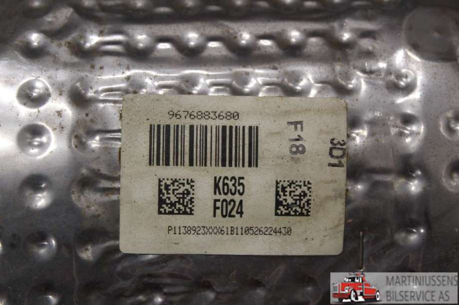 Partikkelfilter til Citroën C4 2011-2017 (Type II)  (CITROEN||9676883680)
