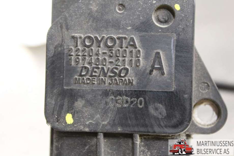 Luftmengde/luftmassemåler til Toyota Hilux 2002-2005  (TOYOTA||22204-30010)