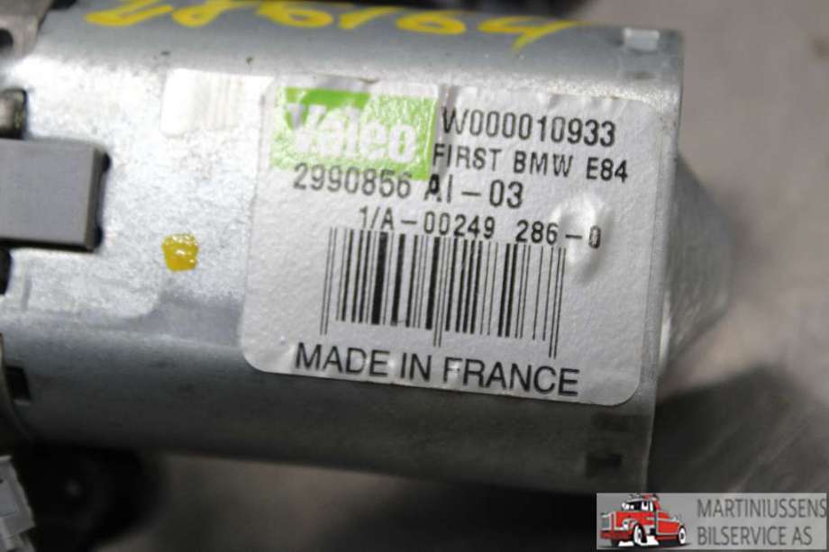 Viskermotor bakrute til BMW X1 2009-2015 (E84) (E84) (BMW||W000010933)